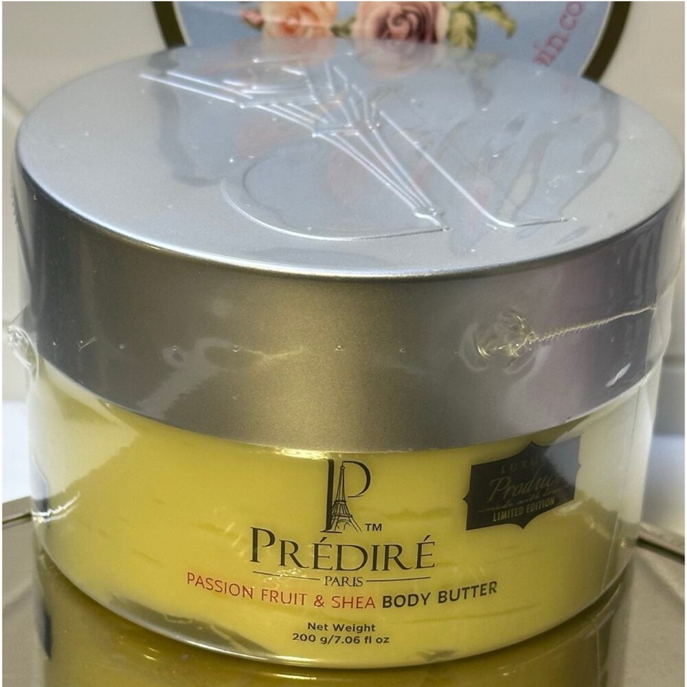 Predire Paris Passion Fruit & Shea Body Butter 200g - NEW- SEALED